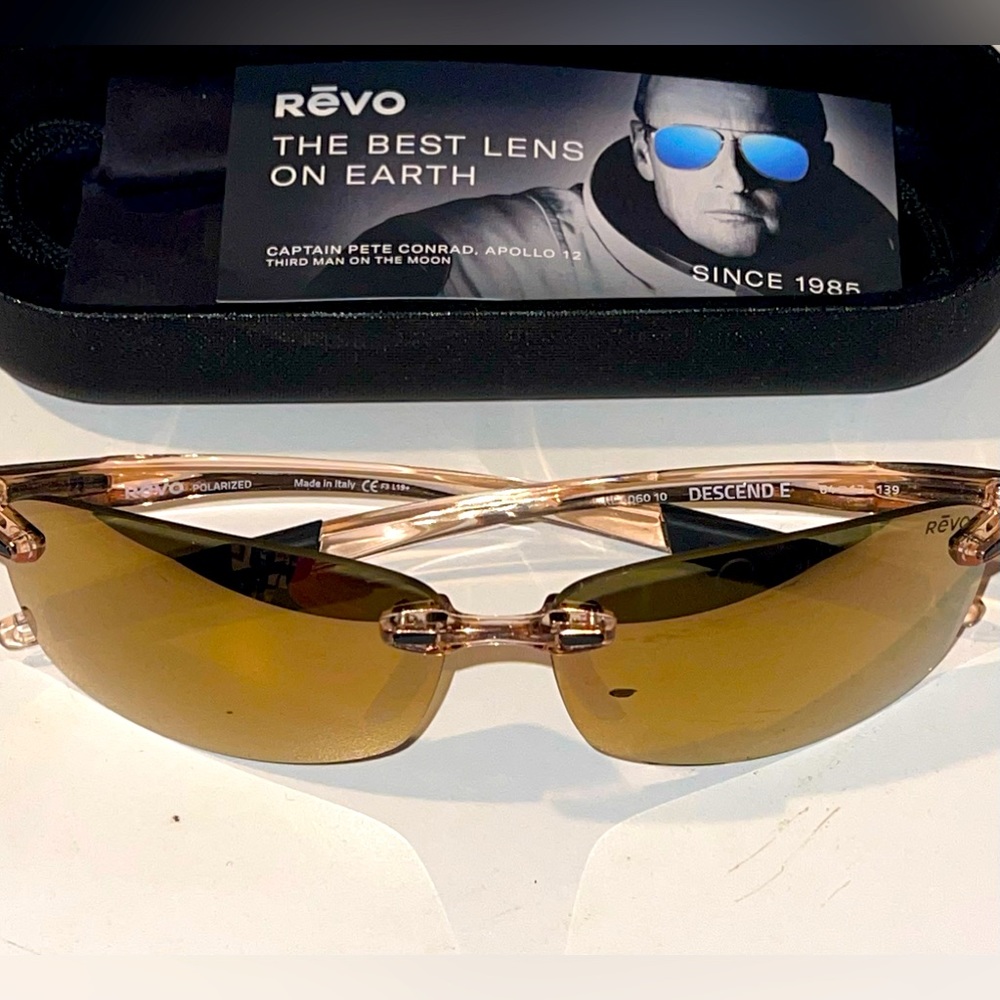 Revo sum glasses blush champagne NEW